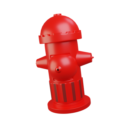 Fire Hydrant 3D Illustration