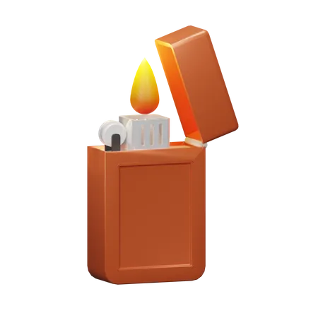 Fire Lighter  3D Illustration