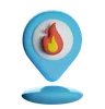 Fire Location Pin