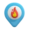 Fire Location Pin