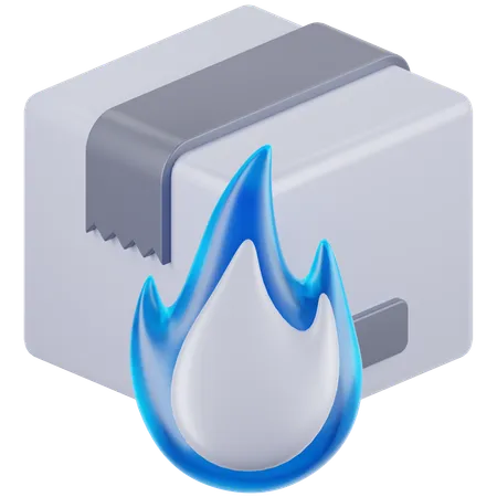 Fire Package  3D Icon