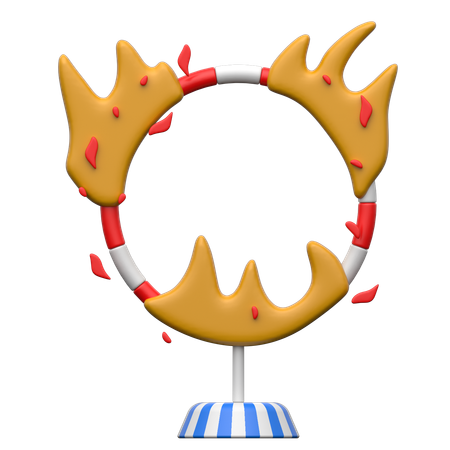 불의 고리  3D Icon