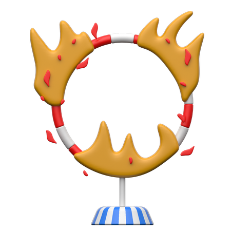 Fire Ring  3D Icon