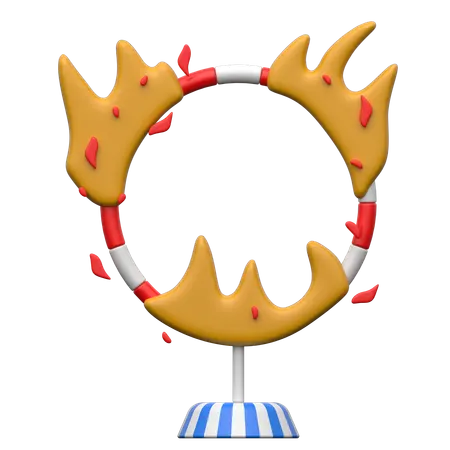 Fire Ring  3D Icon