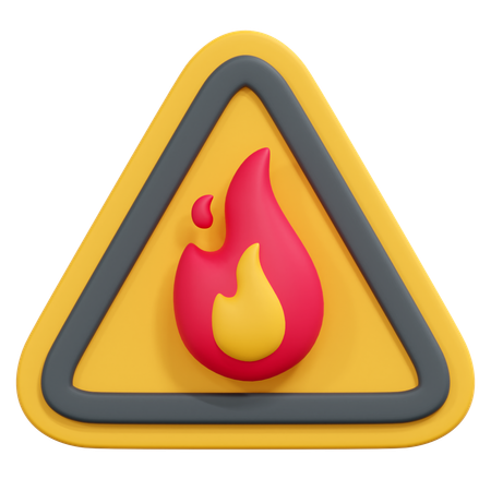 Fire sign  3D Icon