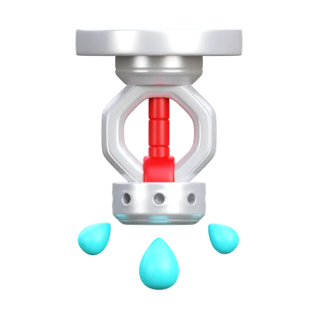 Fire Sprinkler  3D Icon