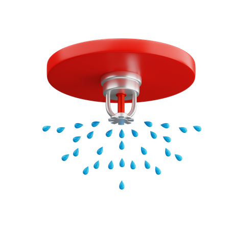 Fire Sprinkler  3D Icon