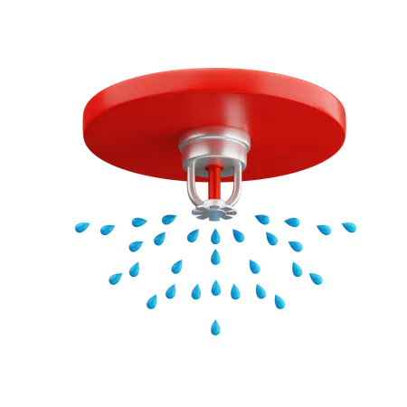 Fire Sprinkler  3D Icon