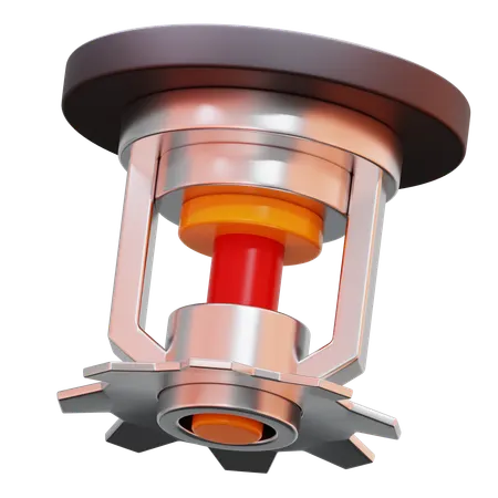 Fire Sprinkler  3D Icon