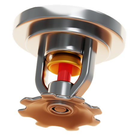 FIRE SPRINKLER  3D Icon