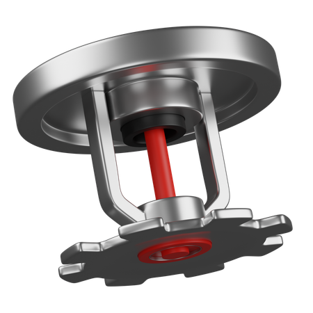Fire Sprinkler  3D Icon