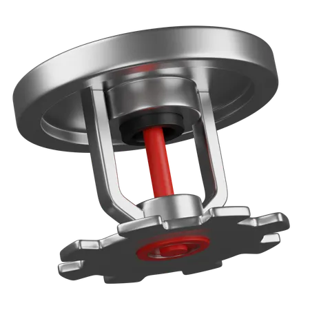 Fire Sprinkler  3D Icon