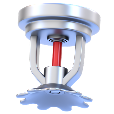 Fire Sprinkler  3D Icon