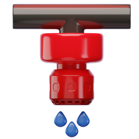 Fire Sprinkler  3D Icon