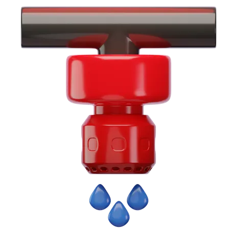 Fire Sprinkler  3D Icon