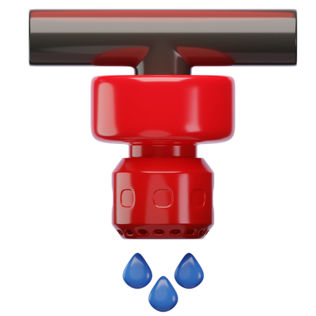 Fire Sprinkler  3D Icon