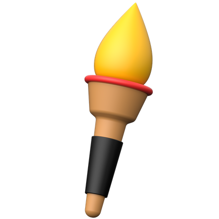 Fire Torch  3D Icon