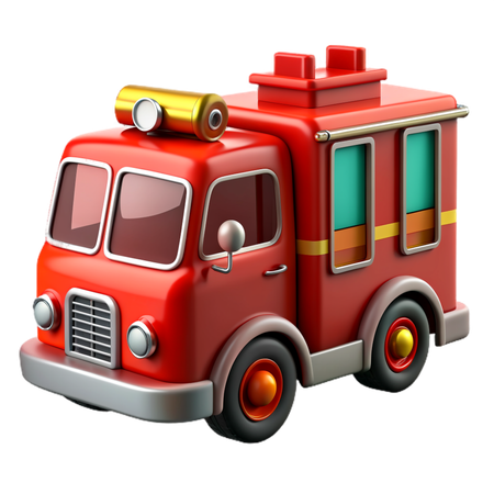 Fire truck  3D Icon