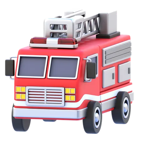 Fire Truck  3D Icon