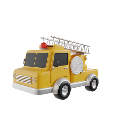 Fire Truck  3D Icon