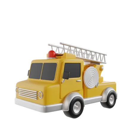 Fire Truck  3D Icon