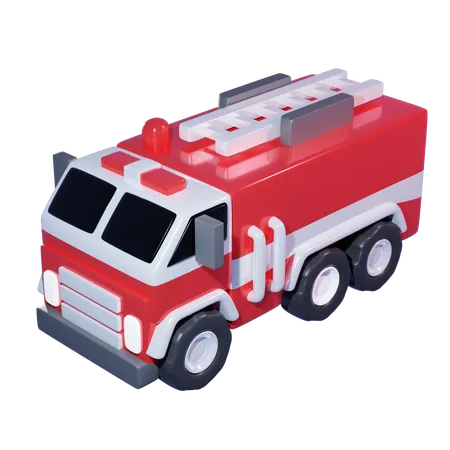 Fire Truck  3D Icon