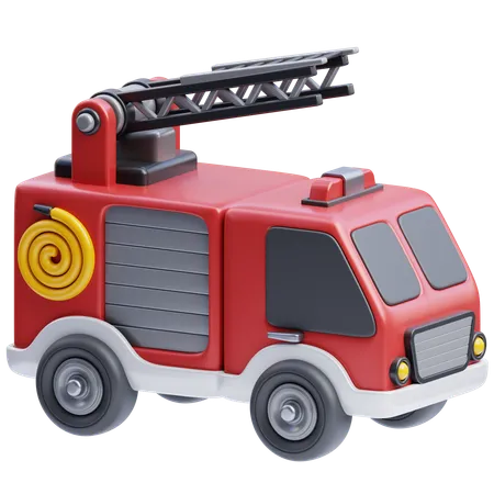 Fire Truck  3D Icon