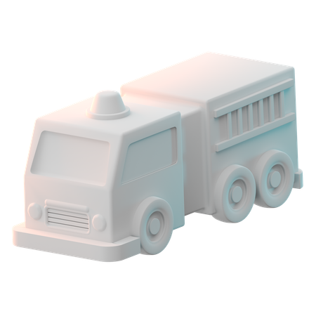 Fire Truck  3D Icon
