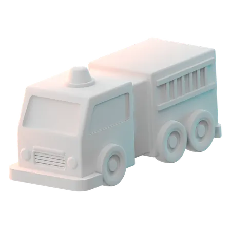 Fire Truck  3D Icon