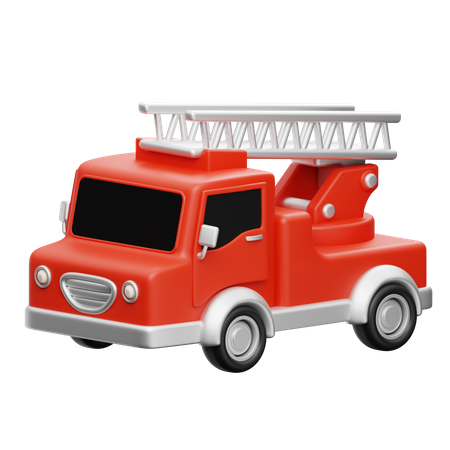 Fire Truck  3D Icon