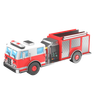 3d fire-truck logo