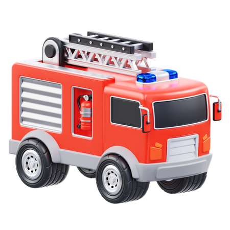 Fire Trucks  3D Icon