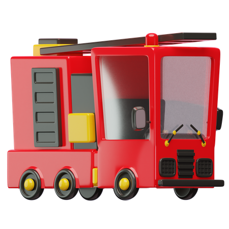 Fire Trucks  3D Icon
