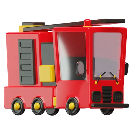 Fire Trucks  3D Icon