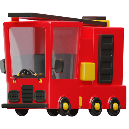Fire Trucks  3D Icon