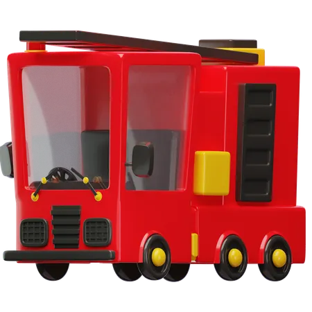 Fire Trucks  3D Icon