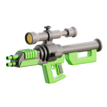 Firearm  3D Icon