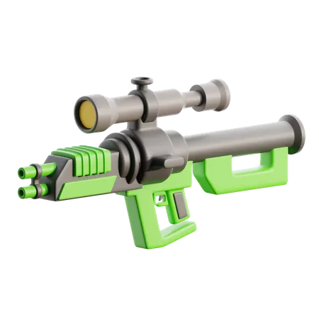 Firearm  3D Icon