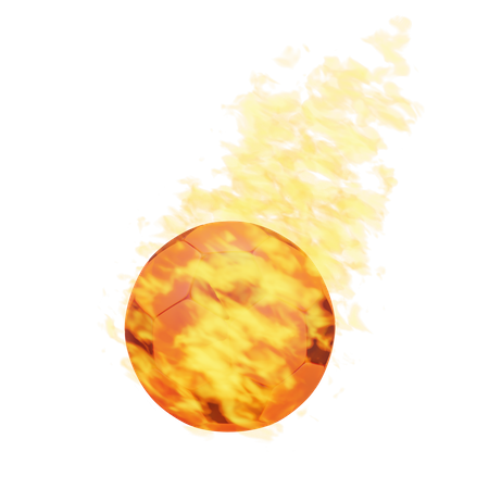 Fireball  3D Icon