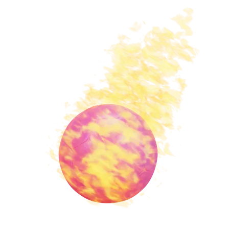 Fireball 3D Icon