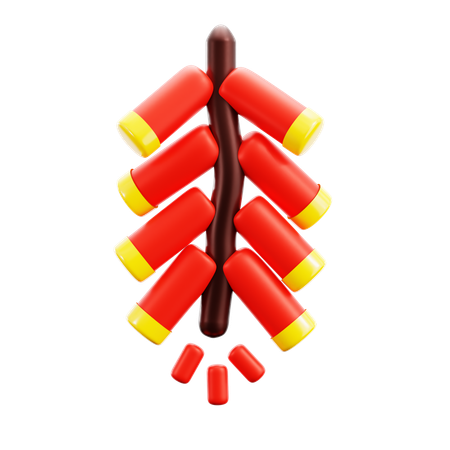 Firecracker  3D Icon