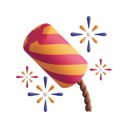 폭죽  3D Icon