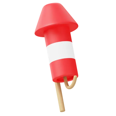 Firecracker  3D Icon