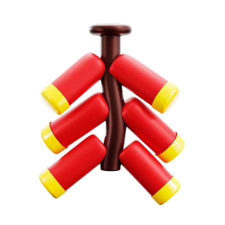 Firecracker  3D Icon