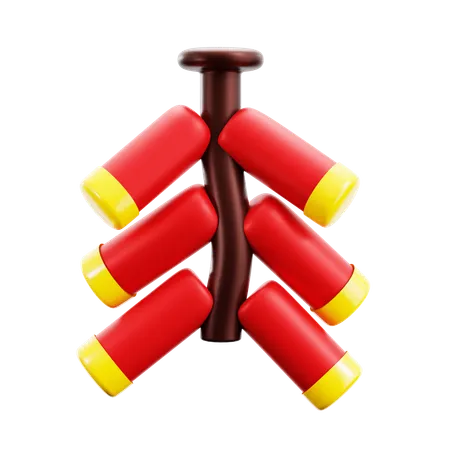 Firecracker  3D Icon