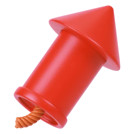 Firecracker  3D Icon