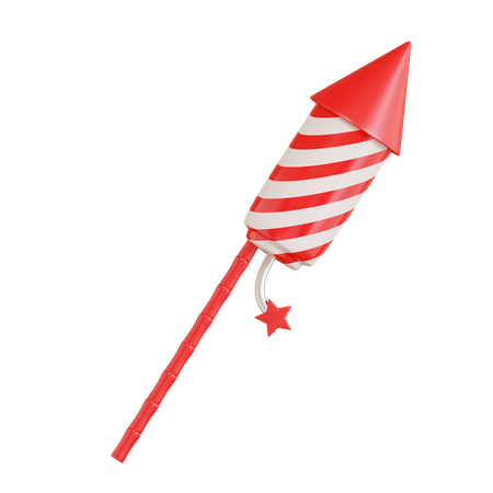 Firecracker  3D Icon