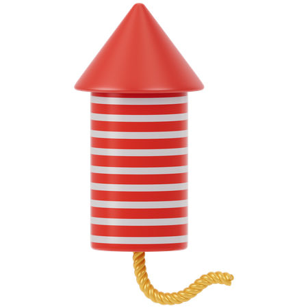 Firecracker  3D Icon