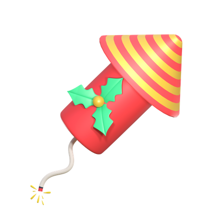 Firecracker  3D Icon