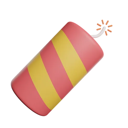 Firecracker  3D Icon